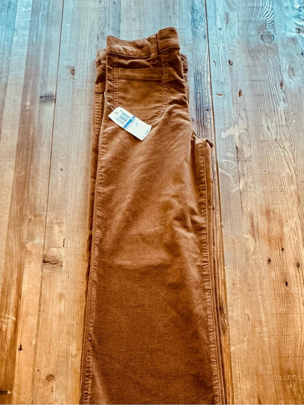 Frame Denim Women’s Wide Leg Pants in Brown Corduroy